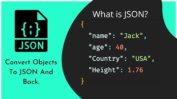 What is JSON  -  Convert Java Object To JSON using GSON - GSON tutorial