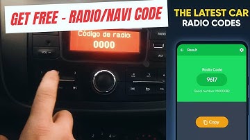 Radio Code Key Code Input For Ford Sony CD & 6 CD Generation 2