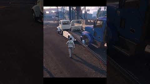 GTA 5 | Flatbed on Flatbed | #Shorts