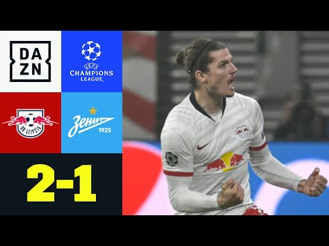 Schön, Schöner, Sabitzer! RB bezwingt Zenit: RB Leipzig - Zenit 2:1 | UEFA Champions League | DAZN