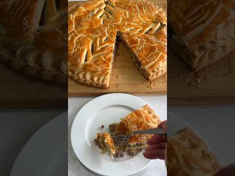 ЛЮБИМАЯ МЯСНАЯ ВЫПЕЧКА МОЕЙ СЕМЬИ ✔️СЛИВОЧНЫЙ ПИРОГ С МЯСОМ И КАРТОШКОЙ