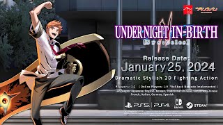 [UNI2]Tsurugi Reveal Trailer - UNDER NIGHT IN-BIRTH II Sys:Celes