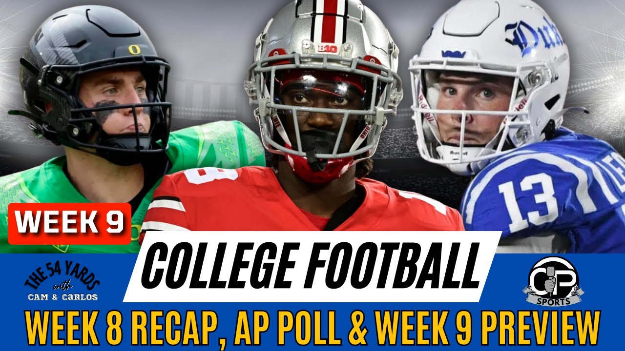 Upsets, Panic, & Struggles of College Football Week 8 Recap, Week 9