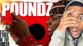 POUNDZ - Fire in the Booth | Reaction