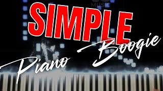 Video thumbnail of "Simple Piano Boogie | Rock n Roll [50s 60s]"