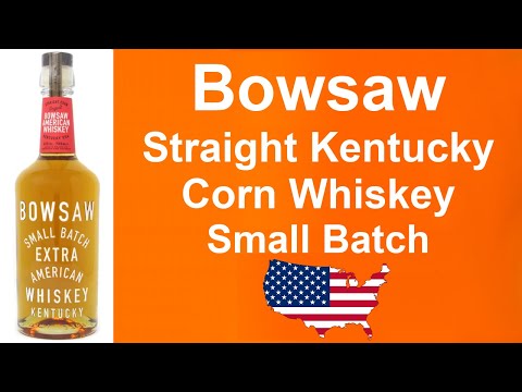 Bowsaw Small Batch Straight Kentucky Corn Whiskey Review from WhiskyJason
