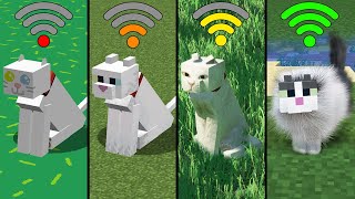 minecraft physics with different Wi-Fi in Minecraft - compilation