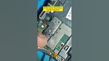 mi 6a auto recovery mode solution  #mobilephone #repair #reels #tech #cellphone