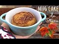 Mug cake de Otoño SIN AZÚCAR | EN 3 MINUTOS