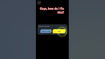 Db legends| error CR732762 | Can i fix it? thanks