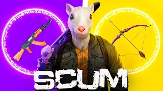 ЛУК ПРОТИВ АВТОМАТА! ПОПАЛ В ЗАСАДУ В SCUM