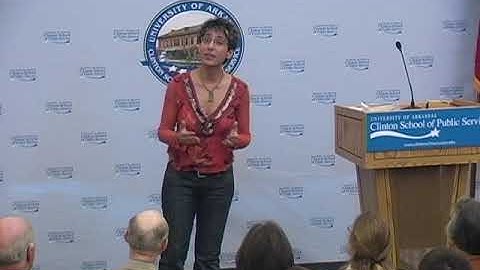 Irshad manji at the Clinton School | 2007