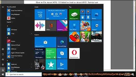 Fix Avast/AVG UI failed to load or Avast/AVG Service not responding on Windows 10