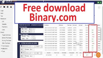 Free download binary.com bot without use martingale - binary.com bot free download