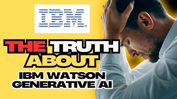 IBM Watson Generative AI Review | Honest Thought On This Watsonx.ai Developer