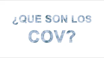 ¿A qué huelen los COV?