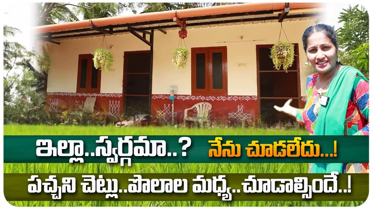 ఇల్లా..స్వర్గమా? ఖచ్చితంగా చూడాల్సిందే! | Brindavanam Home Tour | Moinabad Farm House | Telugu World