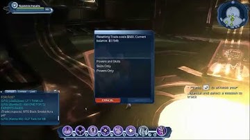 respec skills powers for villains dcuo