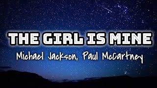 Michael Jackson, Paul McCartney - The Girl Is Mine (Lyrics Video) 🎤💙 Resimi