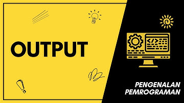 01 Pengenalan Pemrograman: Output (pseudocode dan Go)
