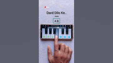 Thumbnail of Dard Dilo Ke Kam Ho Jate Piano Tutorial