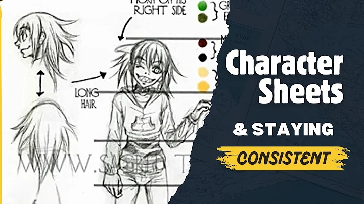 ▼How to Keep Your Character Consistent ▼ look the same every time ▼Character sheets▼ turnarounds