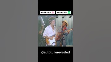 AUTOTUNE VS NO AUTOTUNE - Die with a smile #shorts