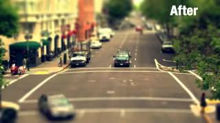 Tilt Shift Free Template