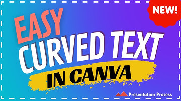 How to curve text in Canva [2023 New Series]