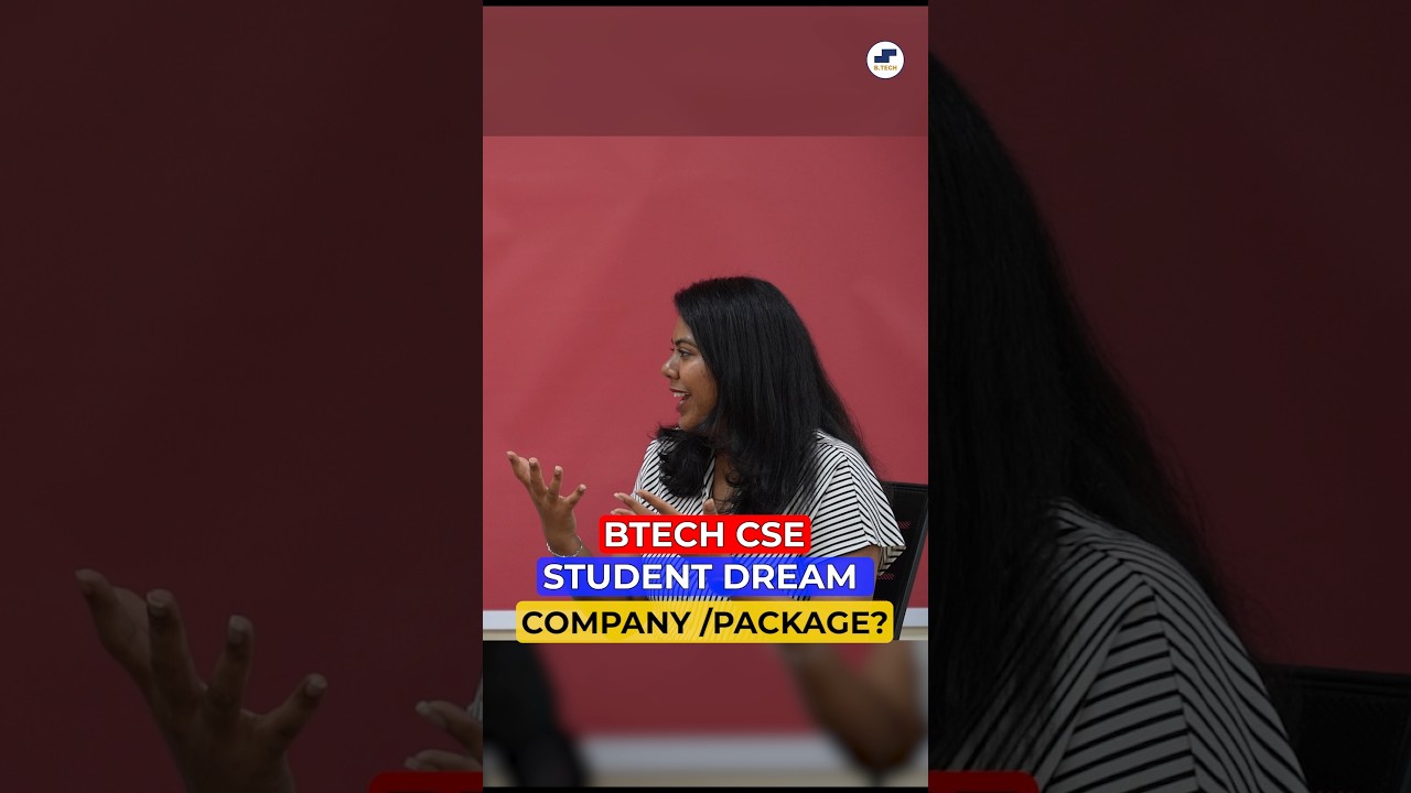 💯BTech CSE Dream Company & Package | Campus Interview Truth 