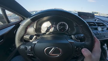 How to Set Speed Warning in LEXUS NX200t ( 2014 - 2017 )