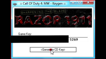 COD4 Keygen | by RAZOR1911