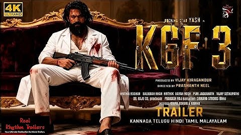 “K.G.F: Chapter 3 – Official Trailer (AI Concept) | Yash × Prabhas | Prashanth Neel | 4K HD | "