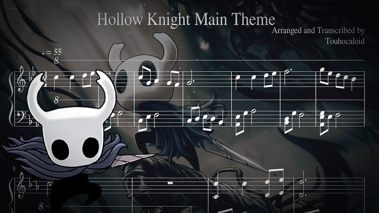 Main Theme Hollow Knight [Piano (Synthesia) // Touhocaloid