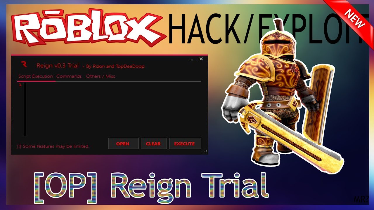 New Roblox Hack Exploit Reign Trial Lua C Script Executor