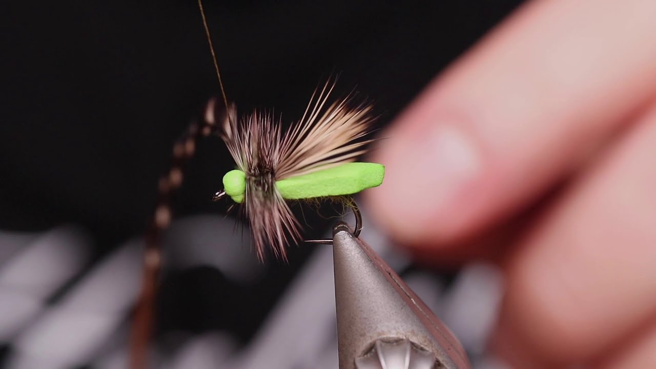 Fly Tying - Neversink Caddis - YouTube