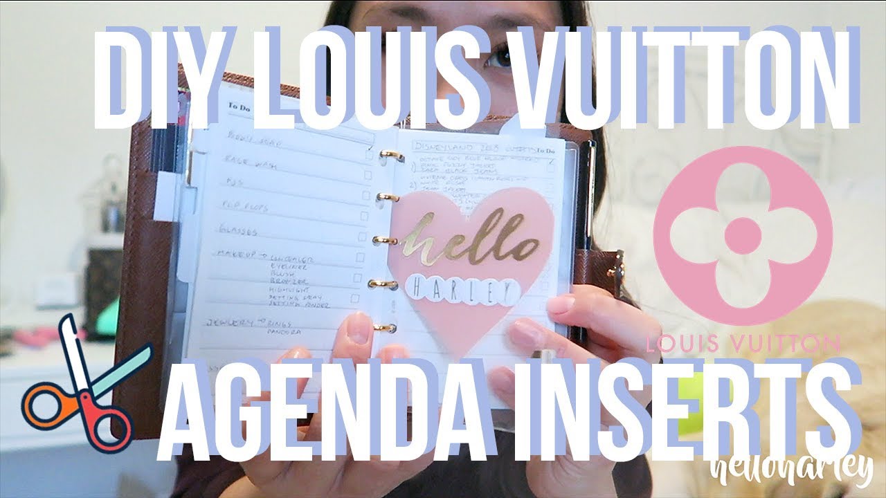 Louis Vuitton Agenda Pm Inserts 