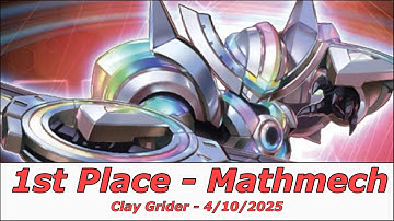 Yu-Gi-Oh! 1st Place Mathmech Deck Profile (April 2025)