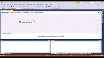 SSIS - Script Task - Check for File Existence