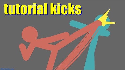 Video to improve kick animations in fights | kicks tutorial | stick nodes.