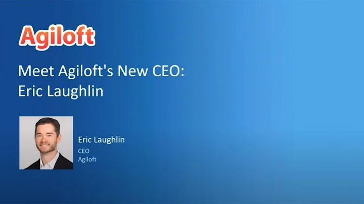 Meet Agiloft's New CEO, Eric Laughlin