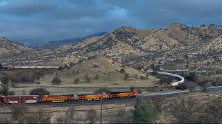 Trains over the World Famous Tehachapi Loop | December 28/29, 2024