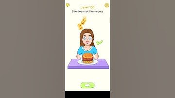 Delete Puzzle: Erase One Part Level 136 | Delete Puzzle: Erase One Part She does not like sweets