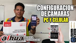 CONFIGURAR UN DVR DAHUA A INTERNET PARA VER LAS CAMARAS POR CELULAR 2022