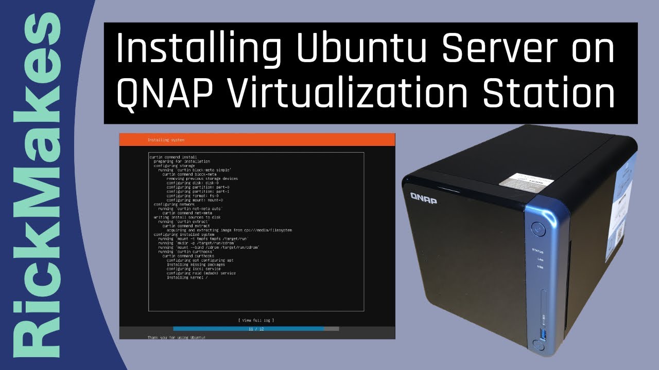 Installing Ubuntu Server on QNAP Virtualization Station Installing Ubuntu Server on QNAP Virtualization Station