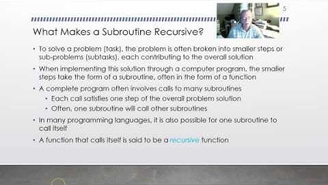 Introduction to Recursion