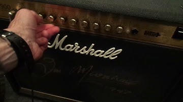 Marshall JCM900  cleaning pots using Deoxit
