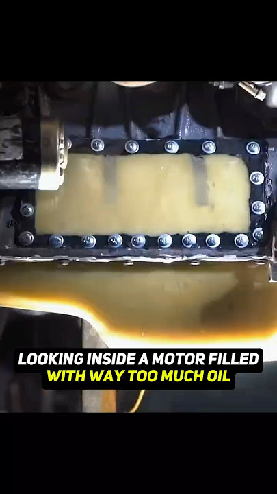 Is it bad to overfill your motor oil?