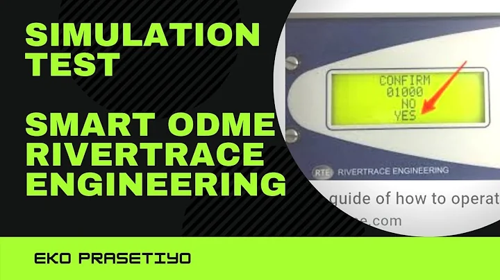 SMART ODME - Simulation Test - Oil Discharge Monitoring