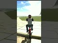 Indian bike driving stoppie